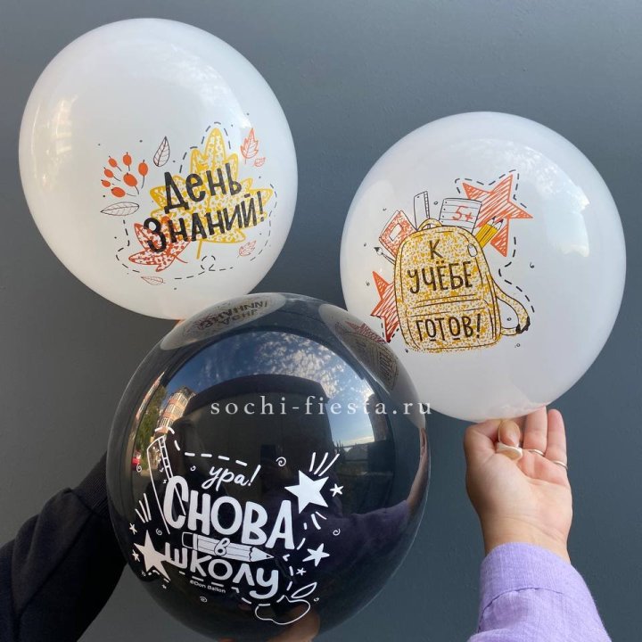 Воздушный шар к 1 сентября в Тамбове