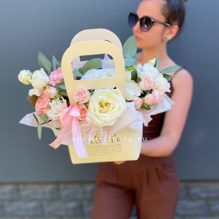 Цветочная сумочка "Рафаэль" в Тамбове