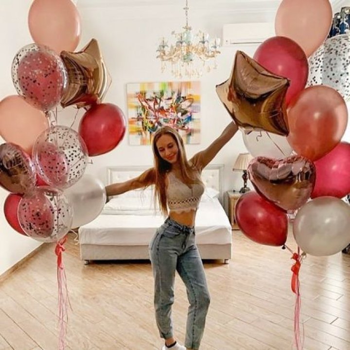 Фонтаны шаров "Селебрити" в Тамбове