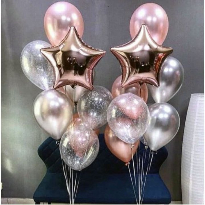 Фонтаны шаров "Дубль старт" в Тамбове