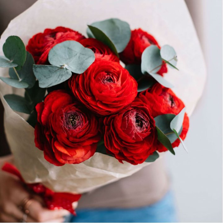 Букет ранункулюсов  в Тамбове