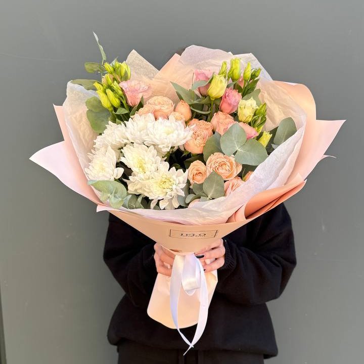 Букет "Персиковая нежность" в Тамбове