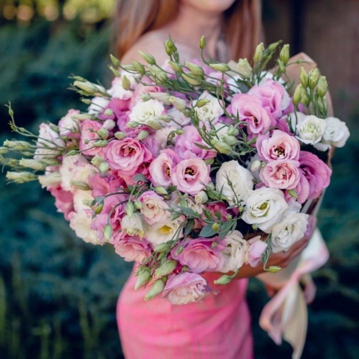 Букет эустом №1  в Тамбове