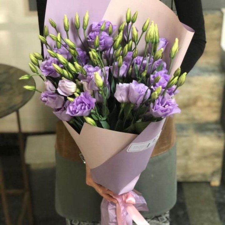 Букет эустом "Лило" в Тамбове