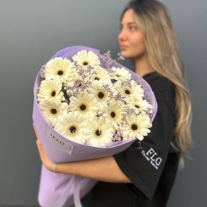 Букет голландских гербер "Лавандер" в Тамбове