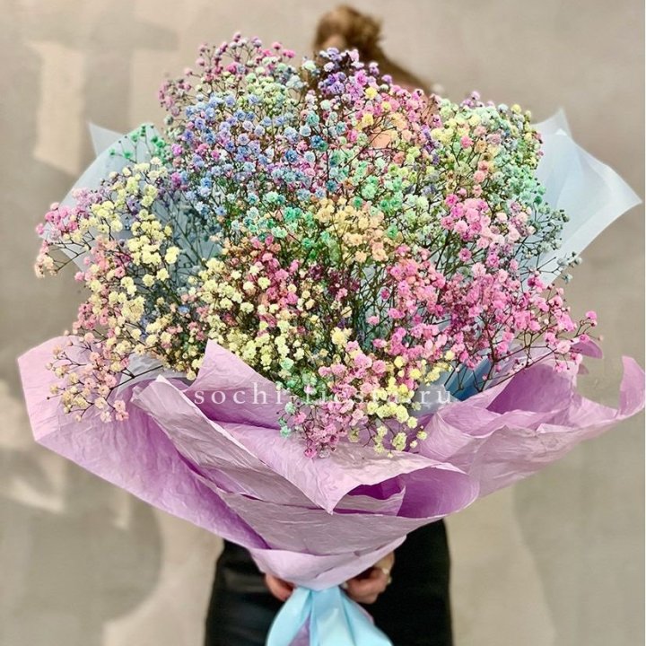 Радужные гипсофилы №2 в Тамбове