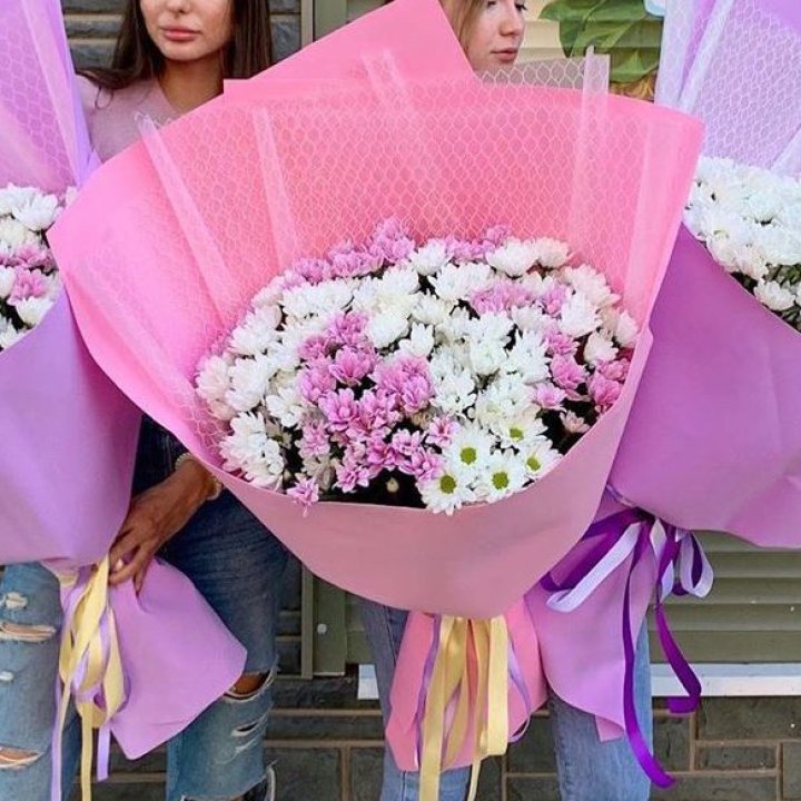 Букет хризантем №3 в Тамбове