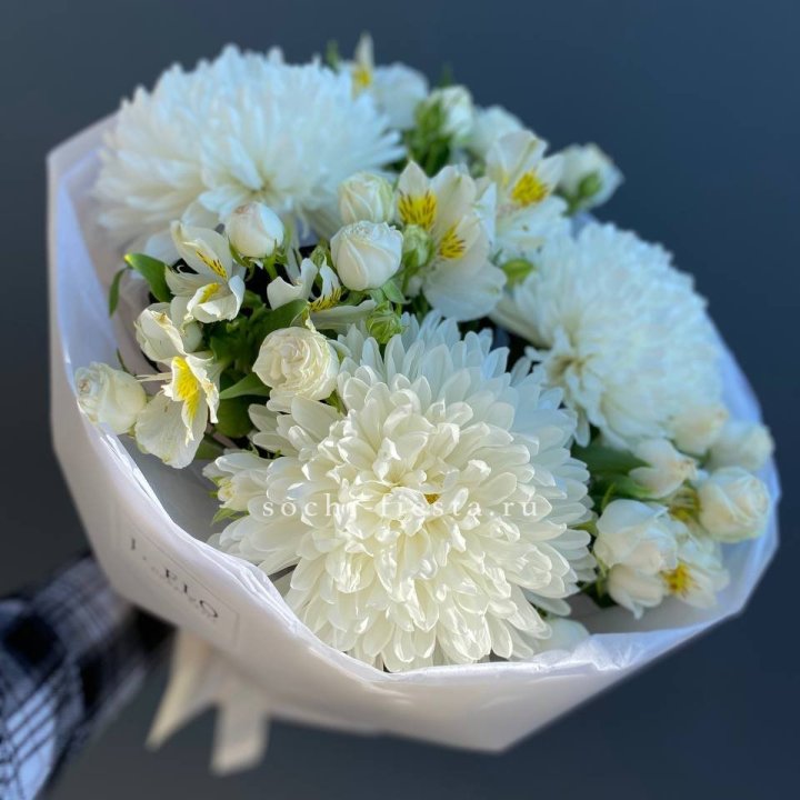 Букет из хризантем "Миранда" в Тамбове