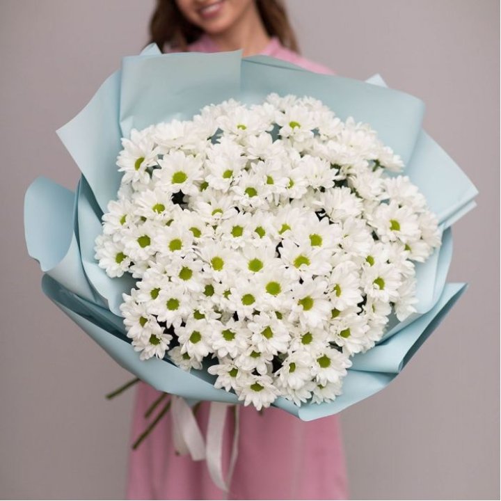  Букет хризантем "Бон-бон" в Тамбове