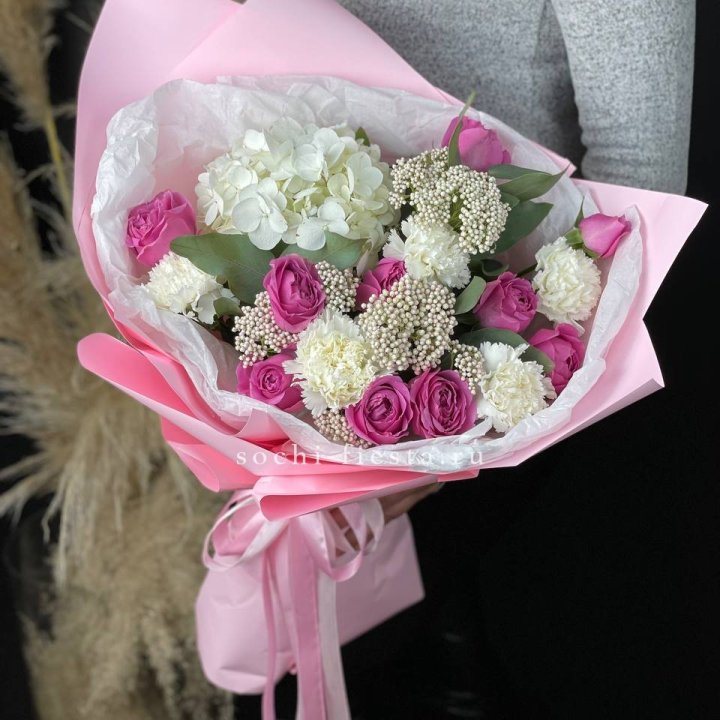 Букет с мисти бабблс №1 в Тамбове