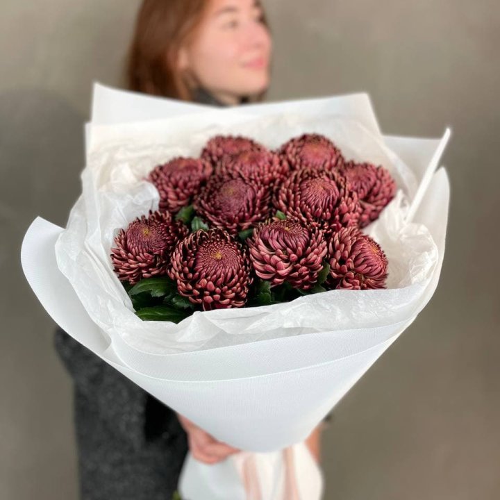 Букет хризантем "Касиопия" в Тамбове