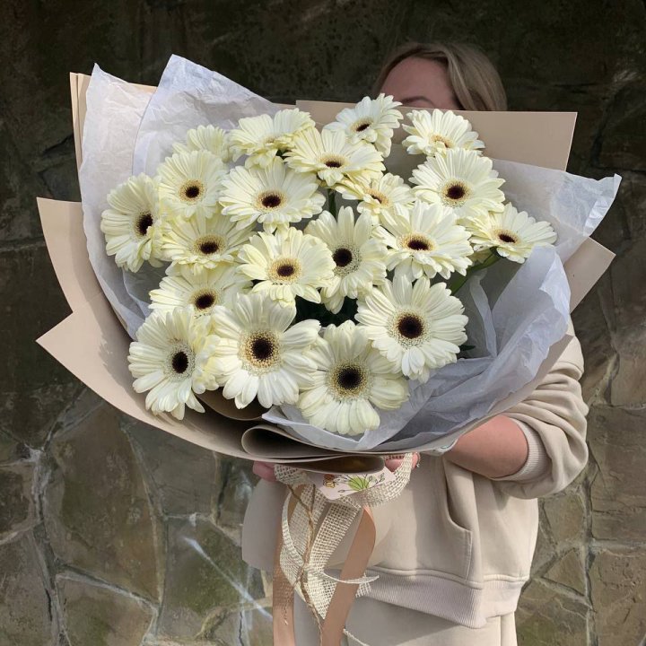 Букет голландских гербер "Шейн"" в Тамбове