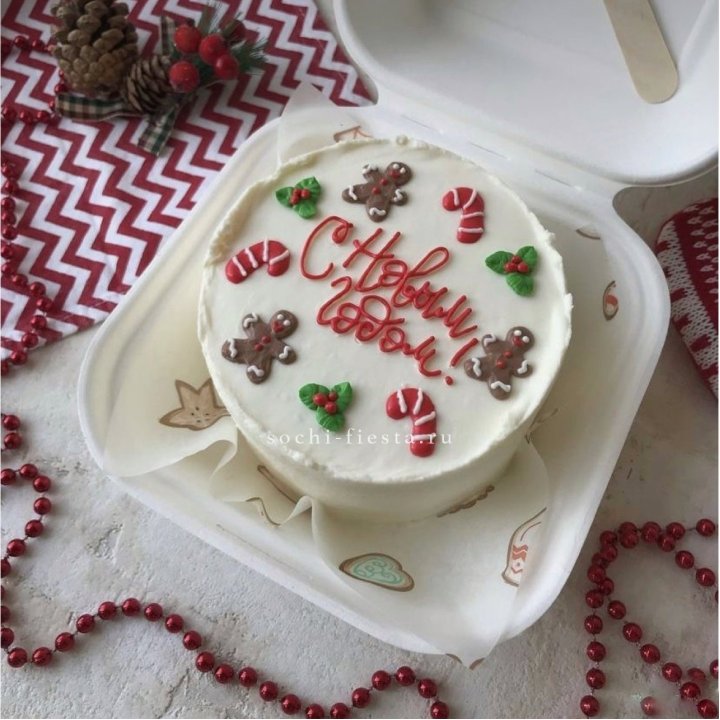 Бенто-торт "С Новым Годом!" в Тамбове