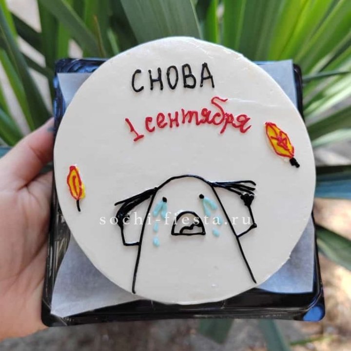 Бенто-торт "Не опять, а снова..." в Тамбове