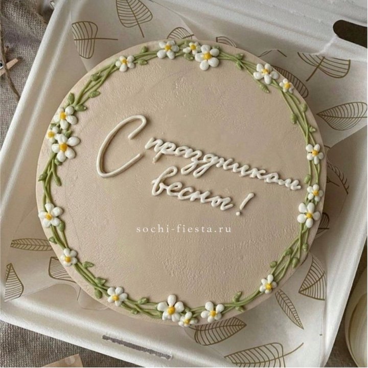 Бенто-торт "C праздником весны!"  в Тамбове