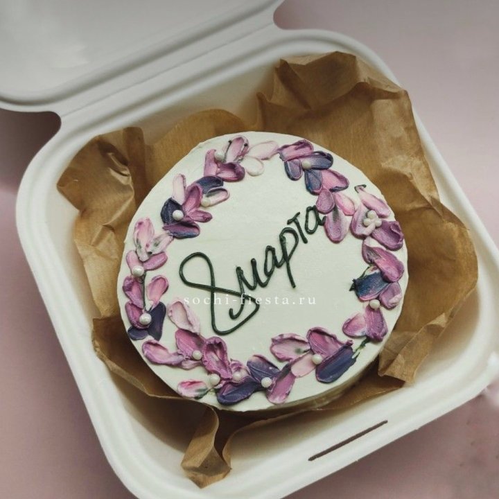 Бенто-торт "8 марта цветы"  в Тамбове