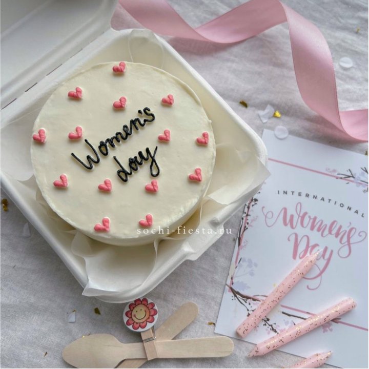 Бенто-торт "Дорогим женщинам"  в Тамбове