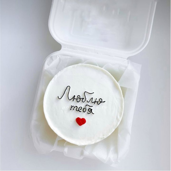 Бенто-торт "Люблю Тебя"  в Тамбове