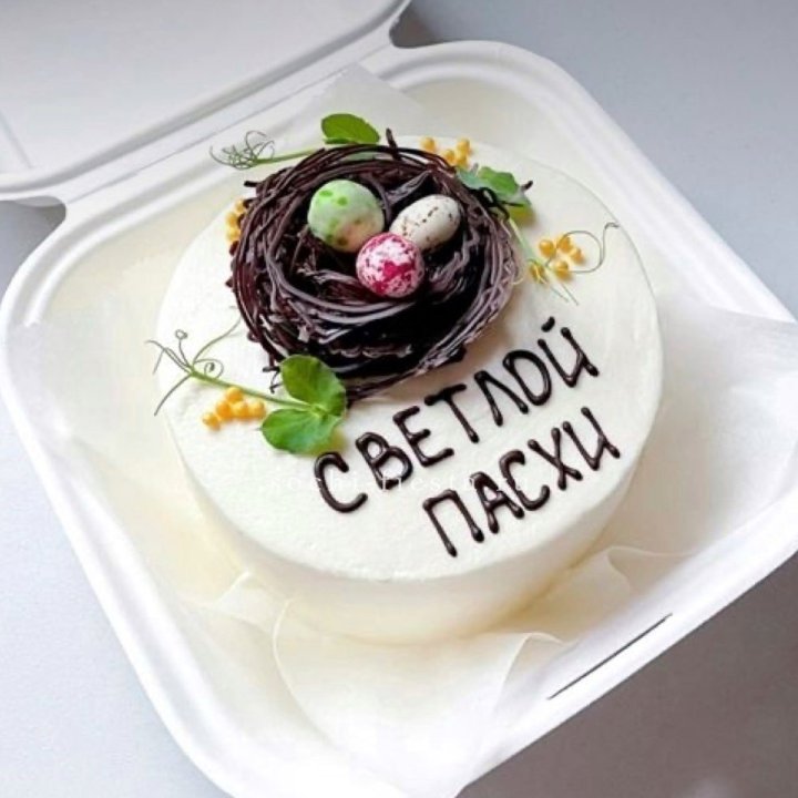 Бенто-торт "Светлой Пасхи" 1 в Тамбове