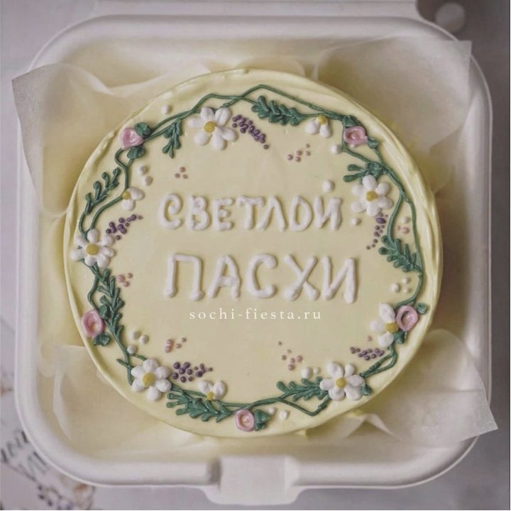 Бенто-торт "Светлой Пасхи" 2 в Тамбове