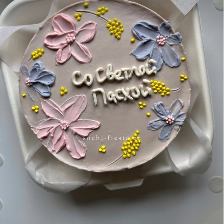 Бенто-торт "Светлой Пасхи" 3 в Тамбове