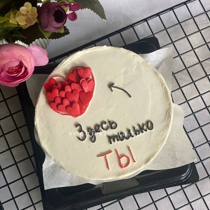 Бенто-торт "В моем сердце только ты"  в Тамбове