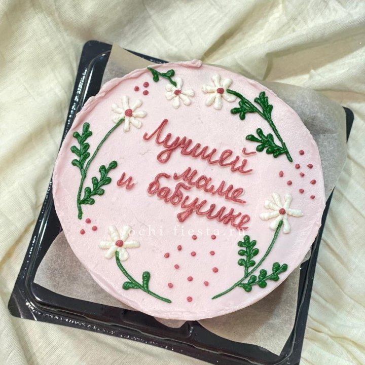 Бенто-торт "Лучшей маме и бабушке"  в Тамбове