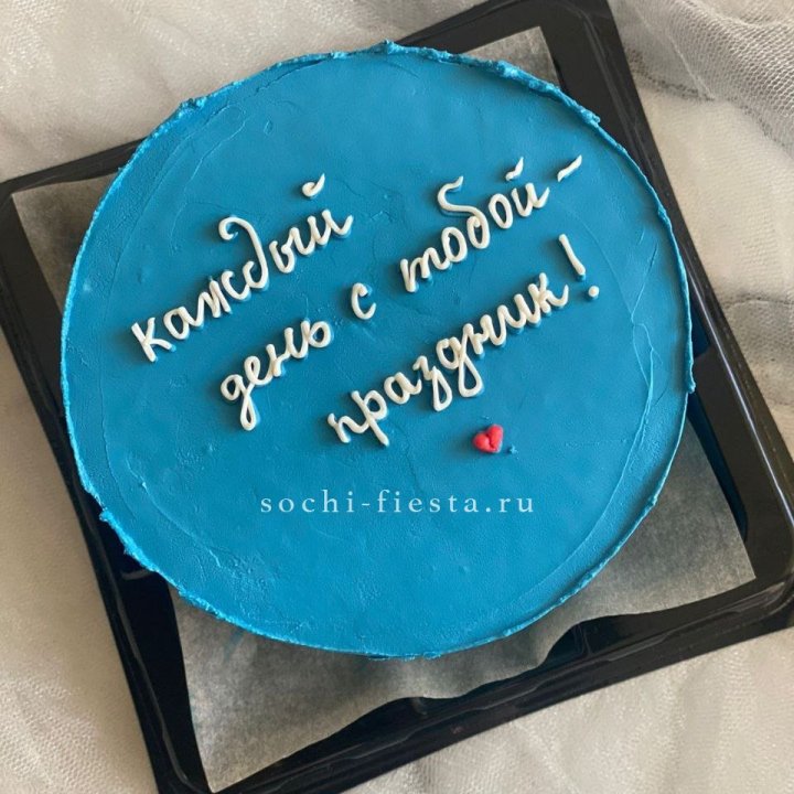 Бенто-торт "Каждый день с тобой праздник"  в Тамбове