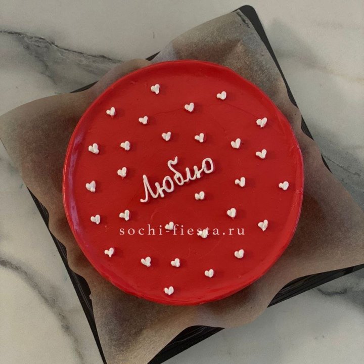 Бенто-торт "Люблю" в Тамбове