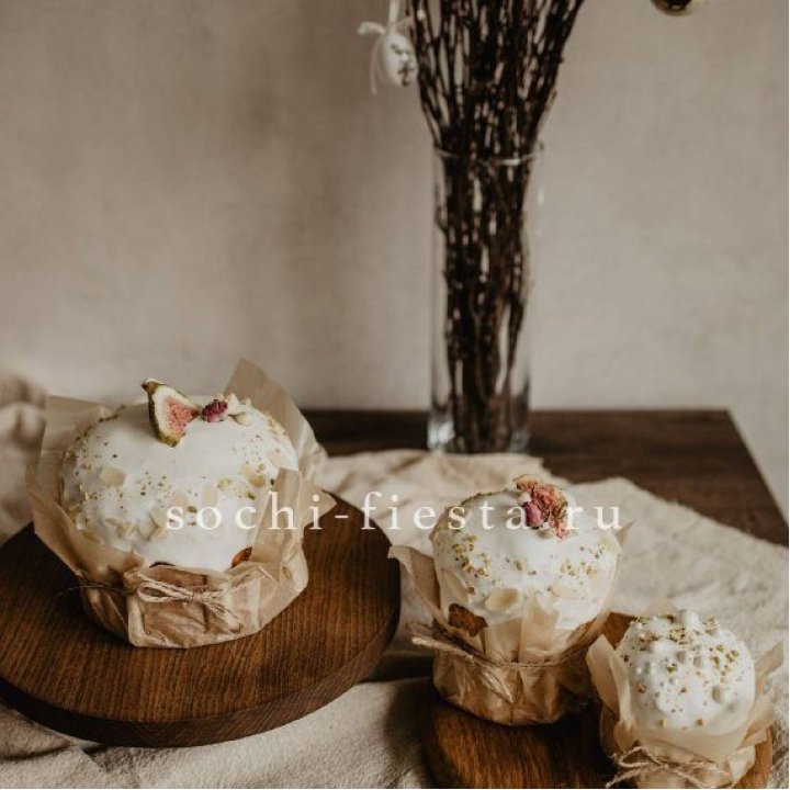 Кулич мини с изюмом в Тамбове