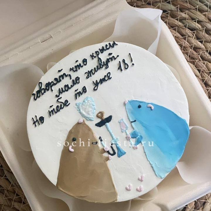 Бенто-торт "Крысы"  в Тамбове