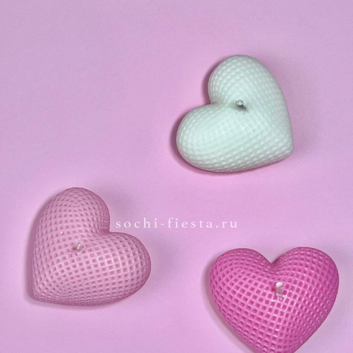 Набор свеч сердец в Тамбове