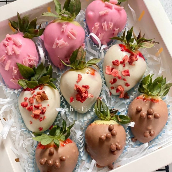 Клубника в шоколаде 9 ягод в Тамбове