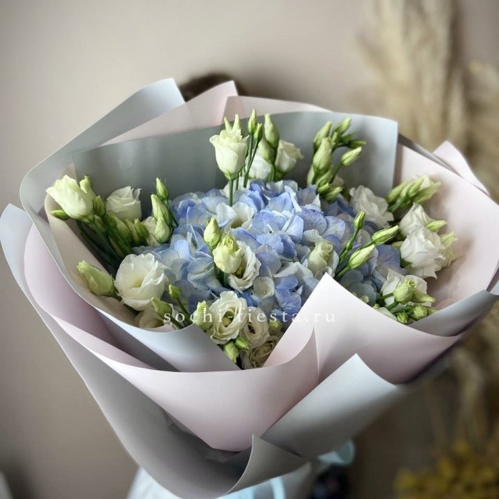 Букет с гортензией "Адель" в Тамбове