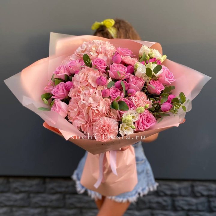 Авторский букет "Восторг" в Тамбове