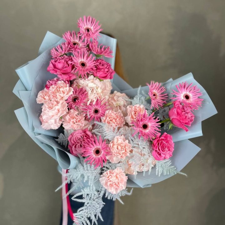 Дизайнерский букет "Свит хаер" в Тамбове