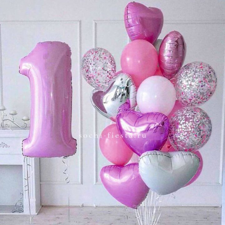 Набор шаров "С днем рождения" в Тамбове