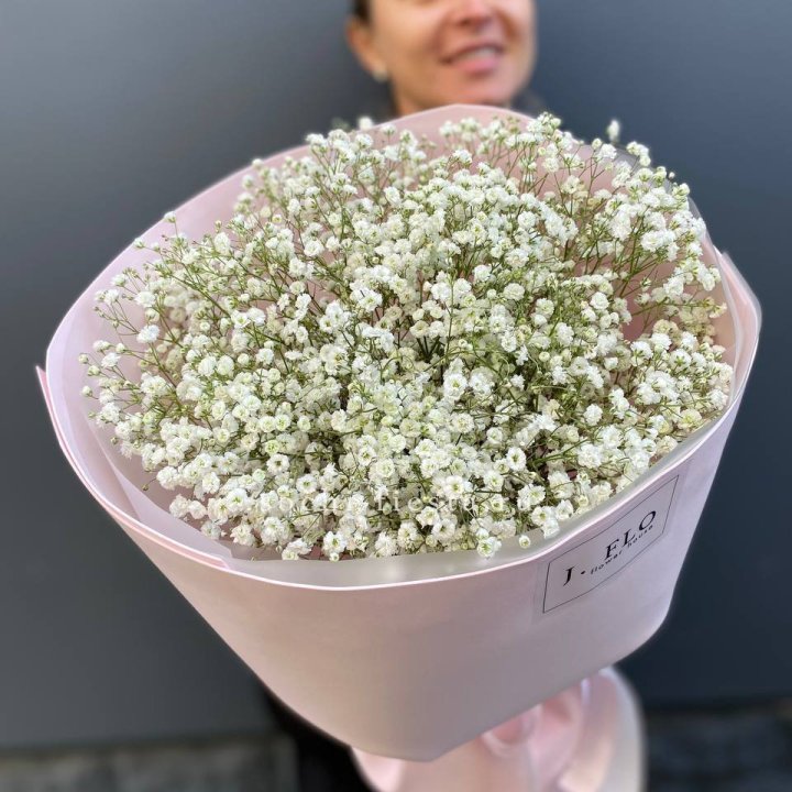 11 белых гипсофил в фоамиране в Тамбове