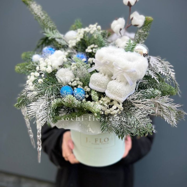 Новогодний бокс "Ботс блю" в Тамбове