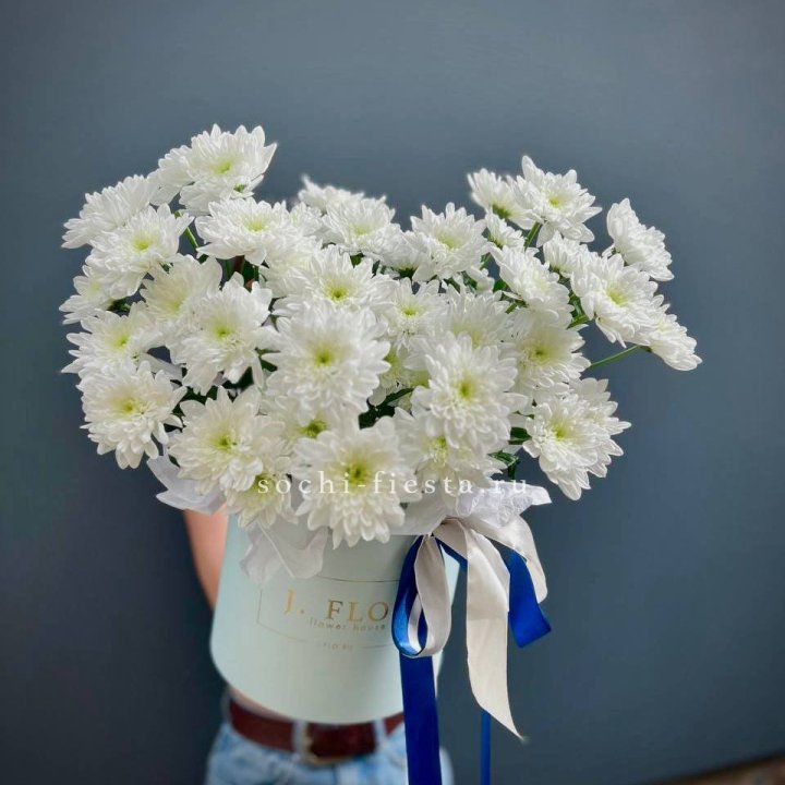 Коробка с хризантемами №3 в Тамбове