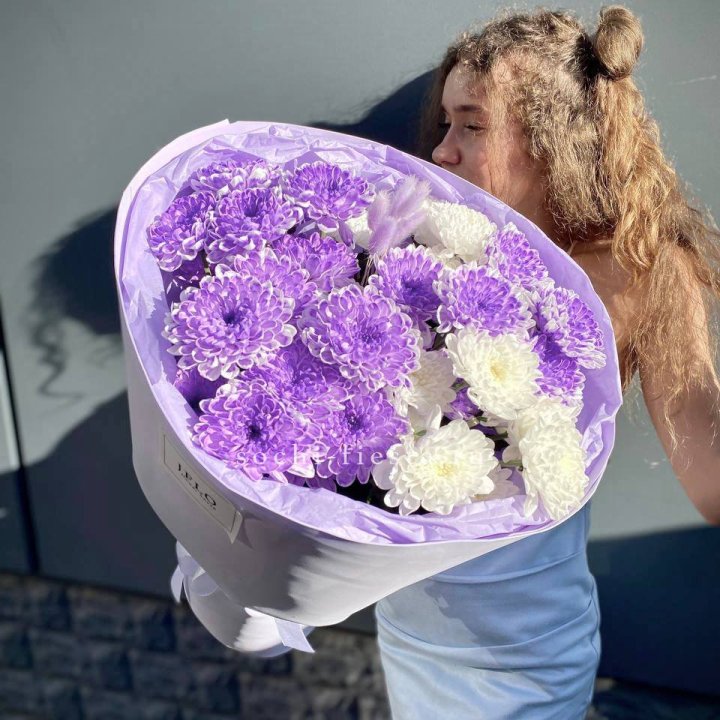  Букет хризантем "Сирена" в Тамбове