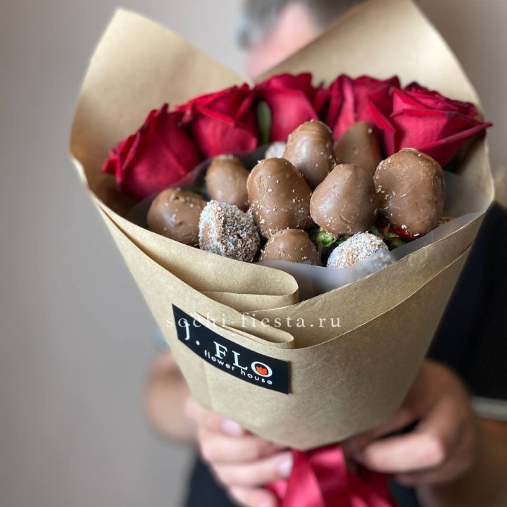 "Тандем с шоколадной клубникой" в Тамбове