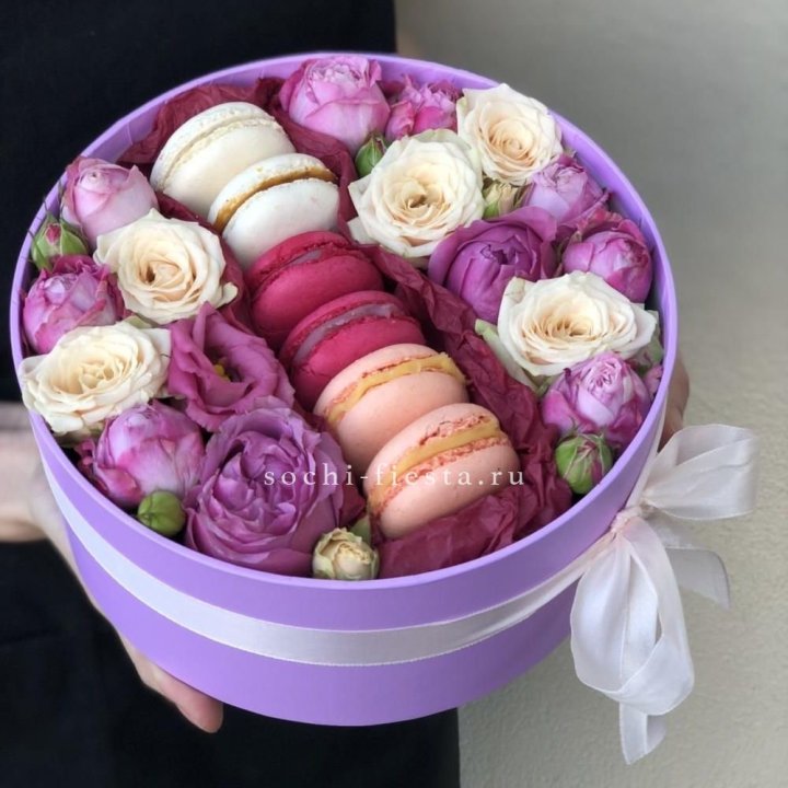 Цветочный бокс "Лаванди" в Тамбове