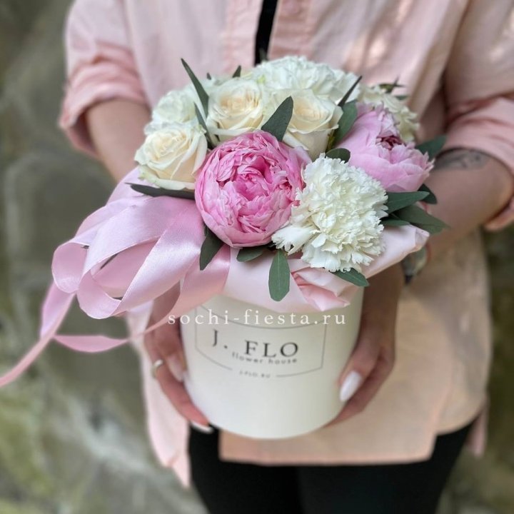 Цветочный бокс мини №2 в Тамбове