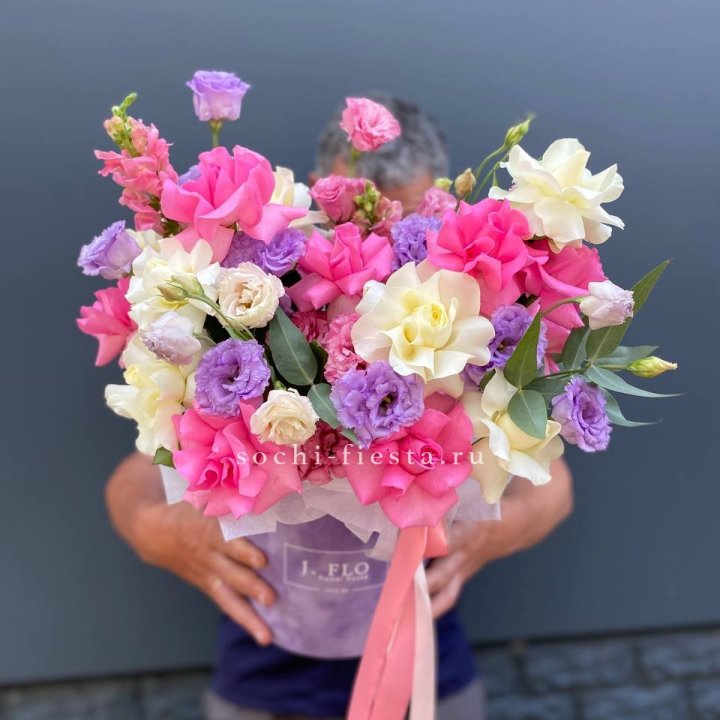 Цветочный бокс "Сиона" в Тамбове