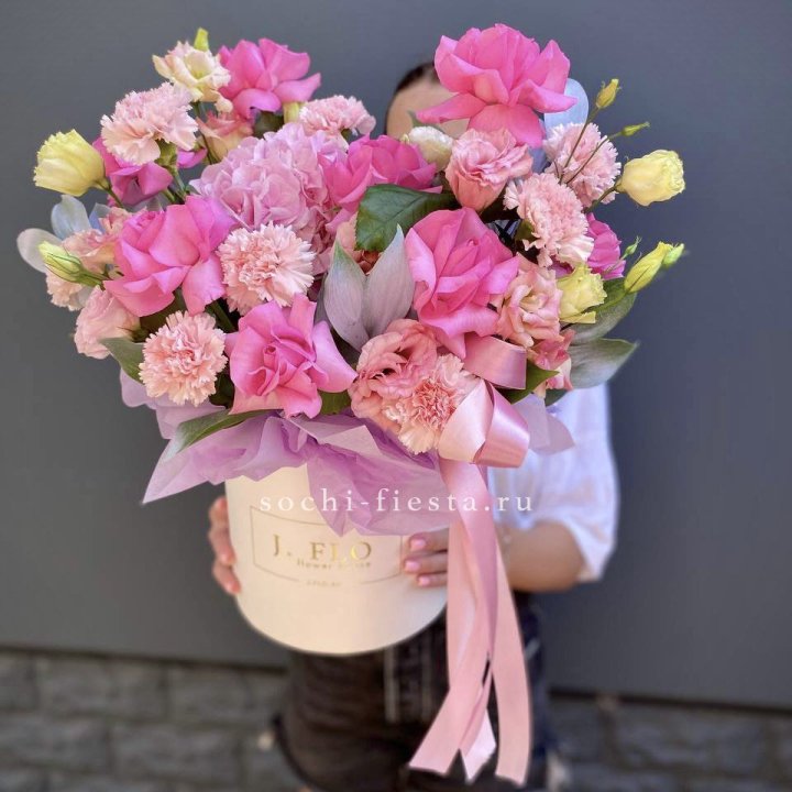 Цветочный бокс "Сальма" в Тамбове