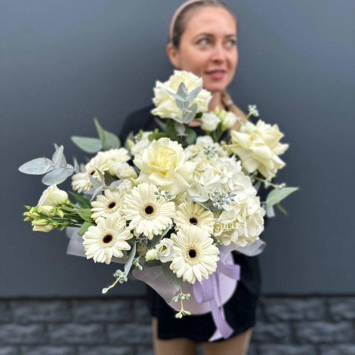 Цветочный бокс "Лавандовый сон" в Тамбове