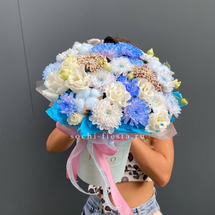 Коробка цветов  " Облако" в Тамбове