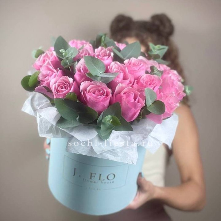 Бокс 27 роз в Тамбове