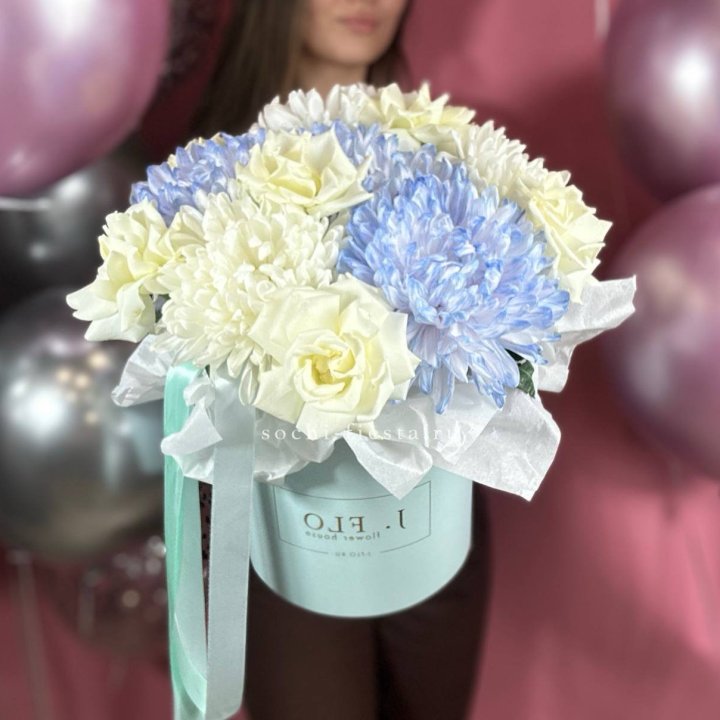 Коробка с цветами "Вольта" в Тамбове